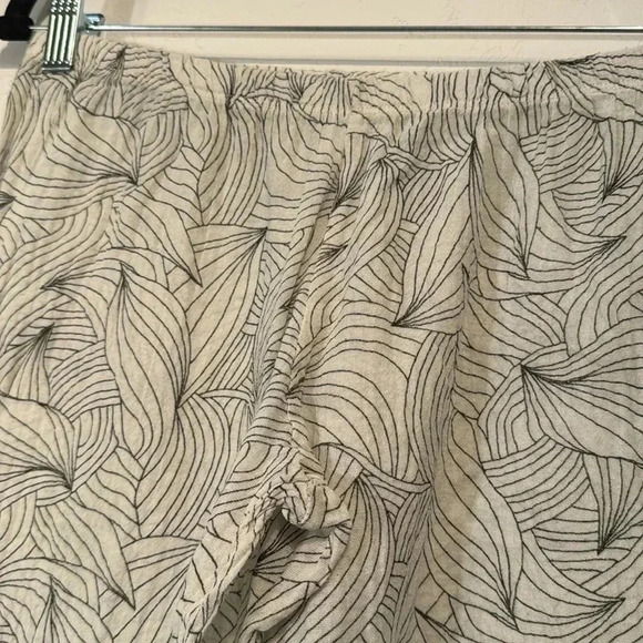 Eberjey 100% Cotton Leaf Print Pajama Pants size S - Picture 4 of 8